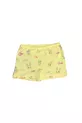 Lot de 6 boxers en coton pour fille avec motif lapin multicolore en tissu extensible