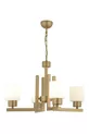 Torqu 4 Luminaire Moderne pour Chambre d'Adolescent, Peint Vieilli Blanc avec Verre, Pour Chambre à Coucher et Salon