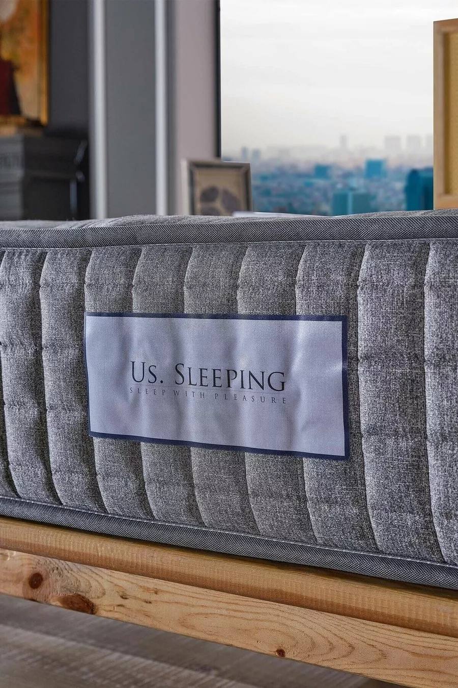 Matelas Hybride à Ressorts Orthopédique Complet avec Mousse à Plumes d'Oie  cm (±1 cm)