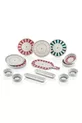 Ensemble de présentation pour petit-déjeuner Premium Lovely Birds pour 6 personnes, 6 pièces