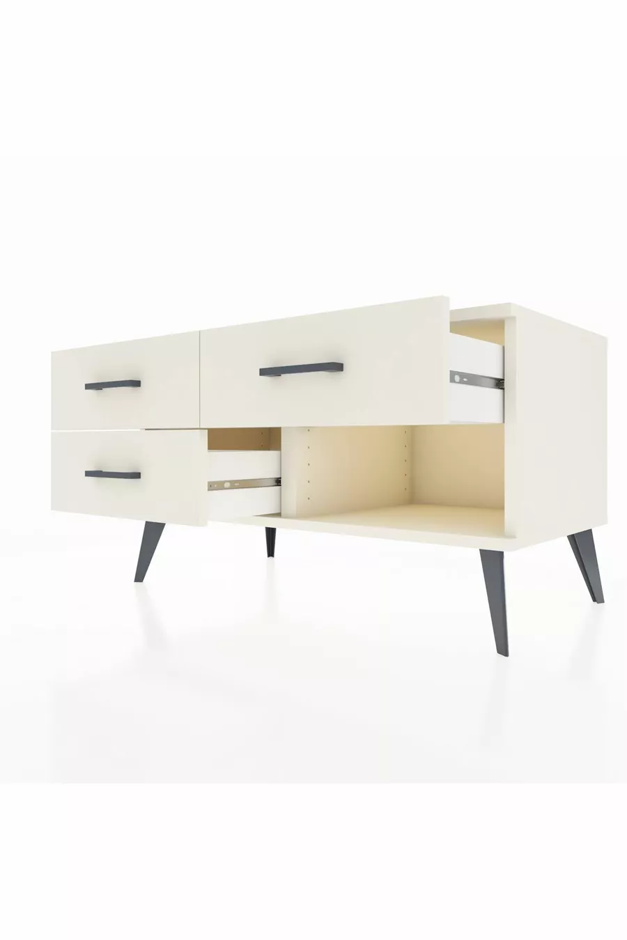 Commode Hyperion 3 tiroirs Pierre de lune-Pierres de lune