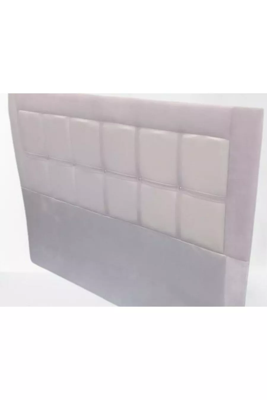 Titre DK Double Personne Tissu Plume de Poule Modèle Windows Lilas Clair Couleur Crème