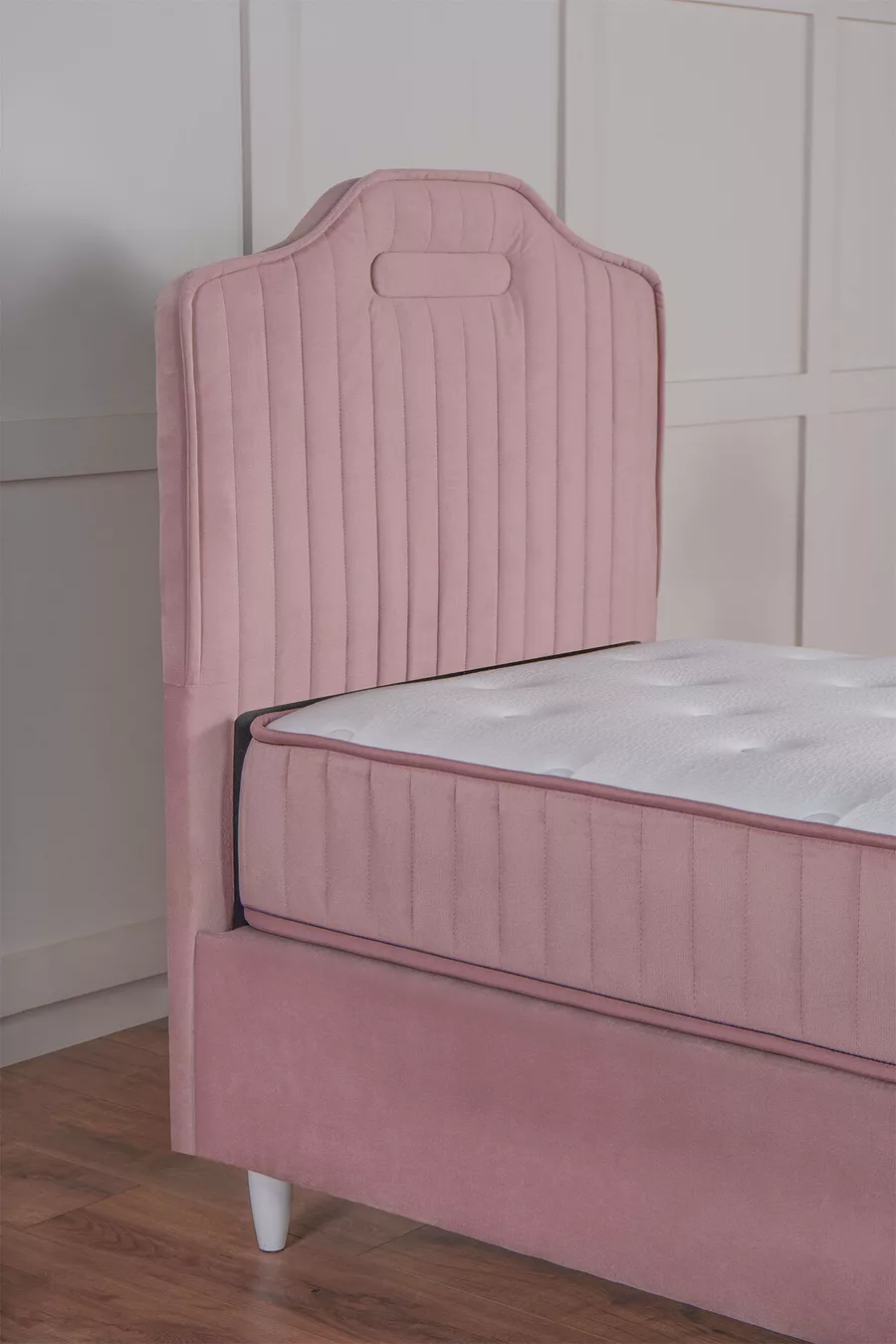 Tête de lit Royal Lux Rose (Sommier et matelas non inclus)
