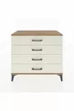 Commode Hyperion 4 tiroirs Pin-Ambre