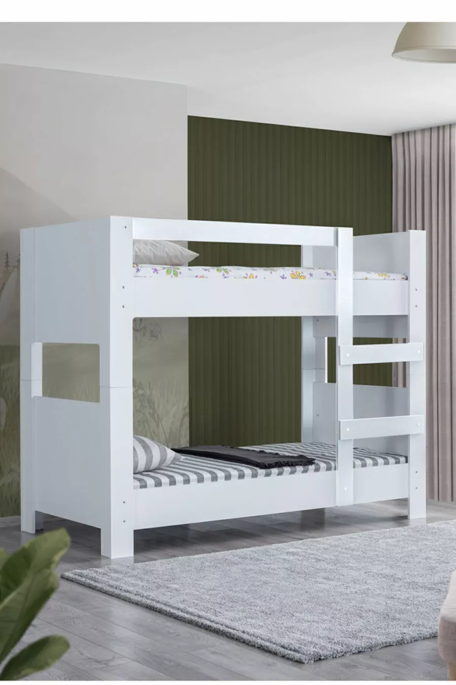 Lit superposé, Lit superposé séparable Açelya avec 2 matelas Comfort