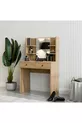  PANIER DE TABLE DE MAQUILLAGE CM MIROIR BRILLANT AVEC 2 TIROIRS