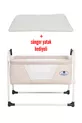 Berceau luxueux portable Anthracite Sobee pour bébé, avec installation fixe et balançoire