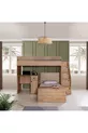 LIT SUPERPOSÉ RUSTIQUE LIT BUREAU