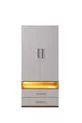 Lit superposé, Ensemble Chambre Jeune Milano avec armoire double moderne + Armoire moderne à trois portes