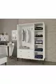 Ensemble de chambre d'adolescent Trio White L (MDF)