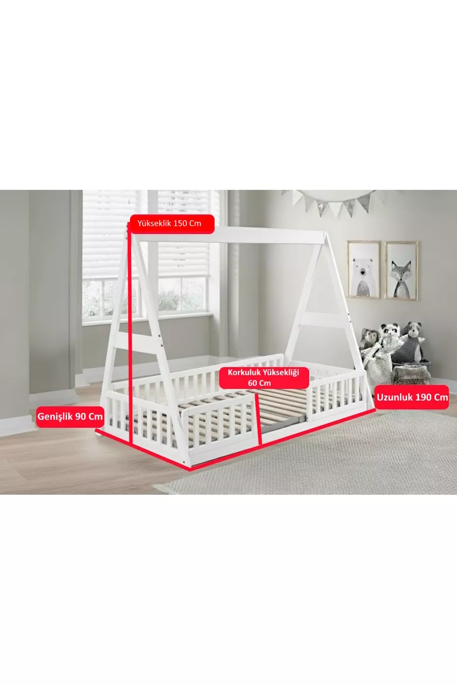 lit d'enfant * MDF de 1ère qualité