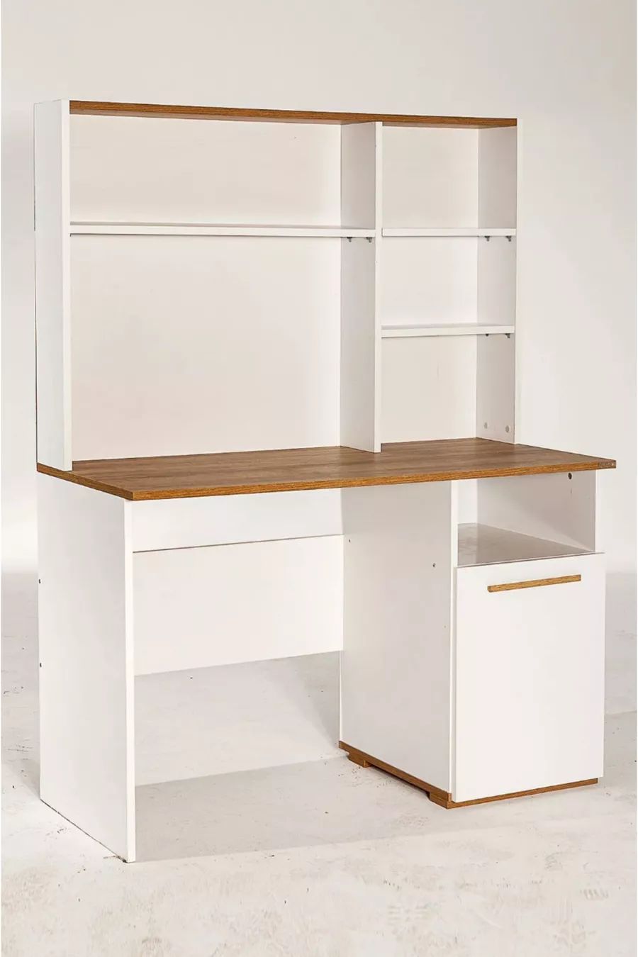 Bureau pour jeunes et enfants en bois blanc, bureau pour joueurs, bureau d'ordinateur, ensemble de chambre d'enfant