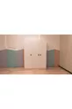 Ensemble de chambre d'adolescent en MDF blanc 4 pièces (lit, armoire, bibliothèque et bureau)