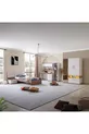 Chambre Jeune Milano - Armoire à 3 portes avec miroir, Lit, Table de chevet, Bureau, Bibliothèque