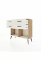 Commode Arges 4 tiroirs Pin-Pierre de Lune