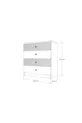 ENSEMBLE CHAMBRE JEUNE MILAS, 3 PORTES