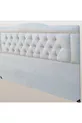 Titre DK Double Taille 'Plume de poulain' Crème Tissu Rembourré Fait Main