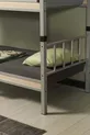 Chambre d'enfants Yurt avec lit superposé et lit simple en métal