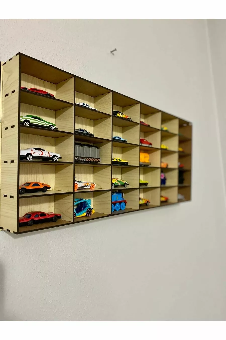 Étagère de voiture pour chambre d'enfant Montessori
