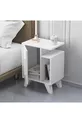 Table de chevet Bengi blanche
