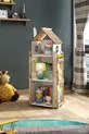 Bibliothèque Montessori en bois pour chambre d’enfant Roofy à 9 étagères, style scandinave