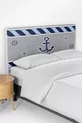 Housse de tête de lit pour enfant motif marin