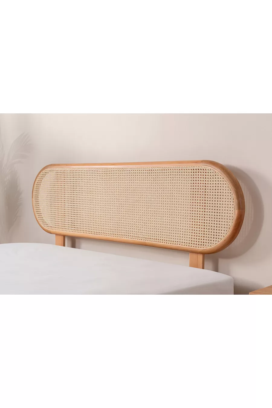 Artemis Tête de lit en bois naturel avec rampes de haute qualité