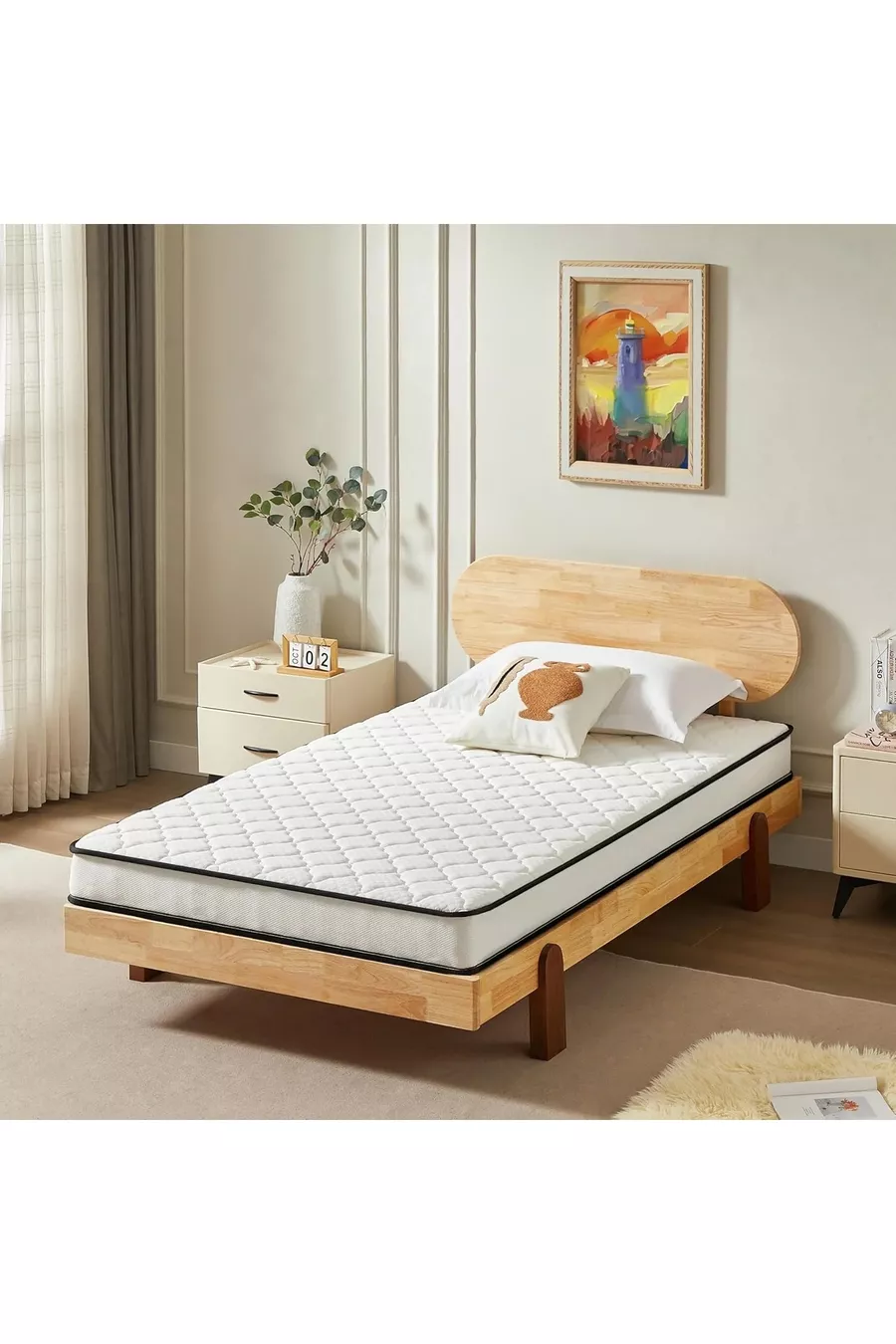 Matelas orthopédique en mousse pour une personne  cm