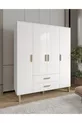 Armoire 4 portes Güneş Bohem en MDF