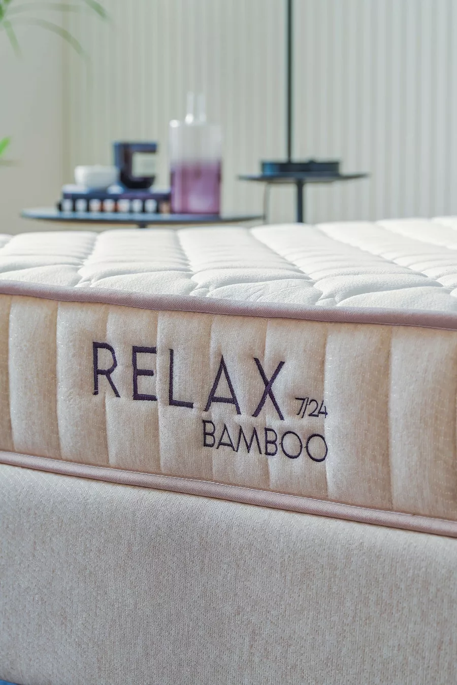 Relax 7/ Matelas à ressorts en rouleaux de bambou