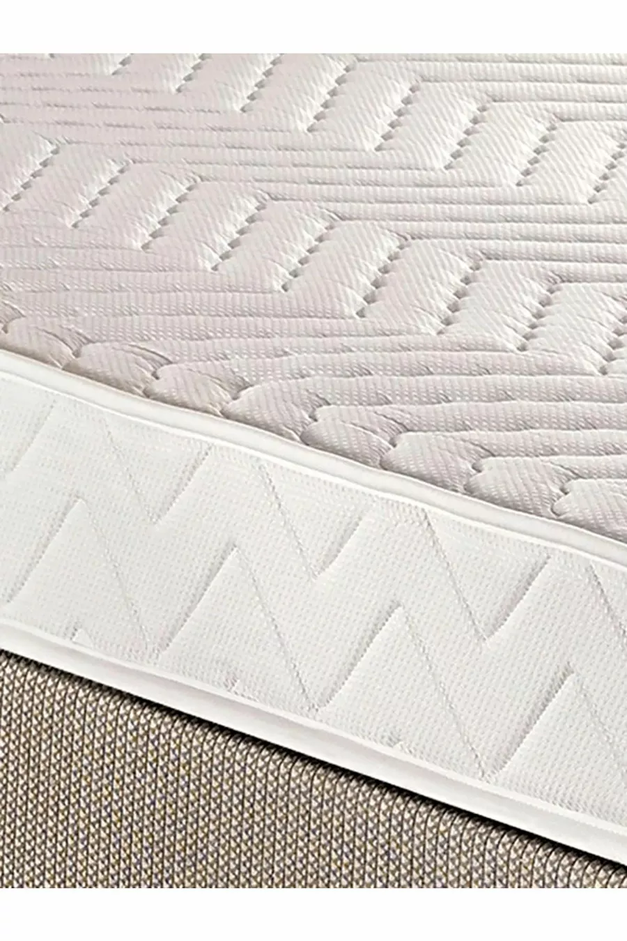 Matelas en mousse orthopédique complet Leyla, blanc, cm
