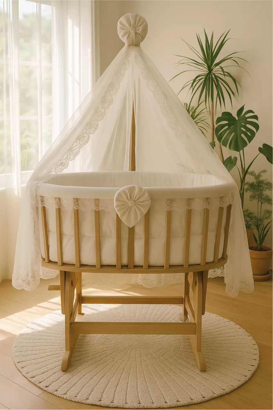 Berceau à panier d'Amed (LIT INCLUS) 0-2 ans