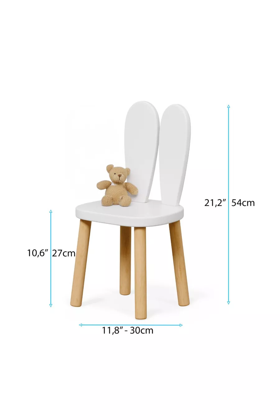Table d'activité Safir Chêne Naturel avec 1 Chaise Ensemble Table et Chaise pour Enfant