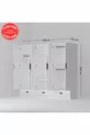 Armoire 6 portes 3 tiroirs İnci % MDF