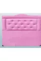 Titre DK Modèle Simple 'taille' Tissu en Plume de Poulain Rose Fait Main