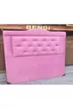 Titre DK Modèle Simple 'taille' Tissu en Plume de Poulain Rose Fait Main