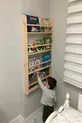 Bibliothèque Montessori pour chambre d'enfant, bibliothèque éducative, étagère murale en bois pour chambre de bébé, Cm