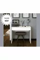 Table de maquillage MDF Arya Novella Mode avec tiroirs, blanche