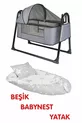 Btrend Babynest Lit et Oreiller + Cadeau Pochette Berceau Bascule Panier Lit Bébé Hamac Ensemble 2 pièces