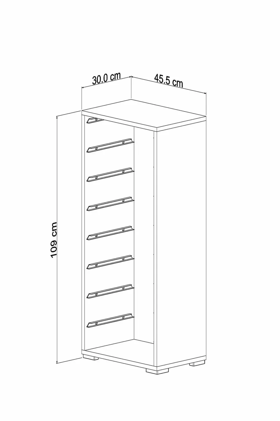 Armoire multifonction à 8 paniers, armoire de cuisine, armoire pour jouets d'enfants, organisateur de jouets