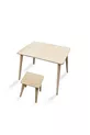 Table et chaises en bois BEMİ Montessori