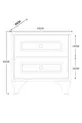 Table de nuit Izel Country