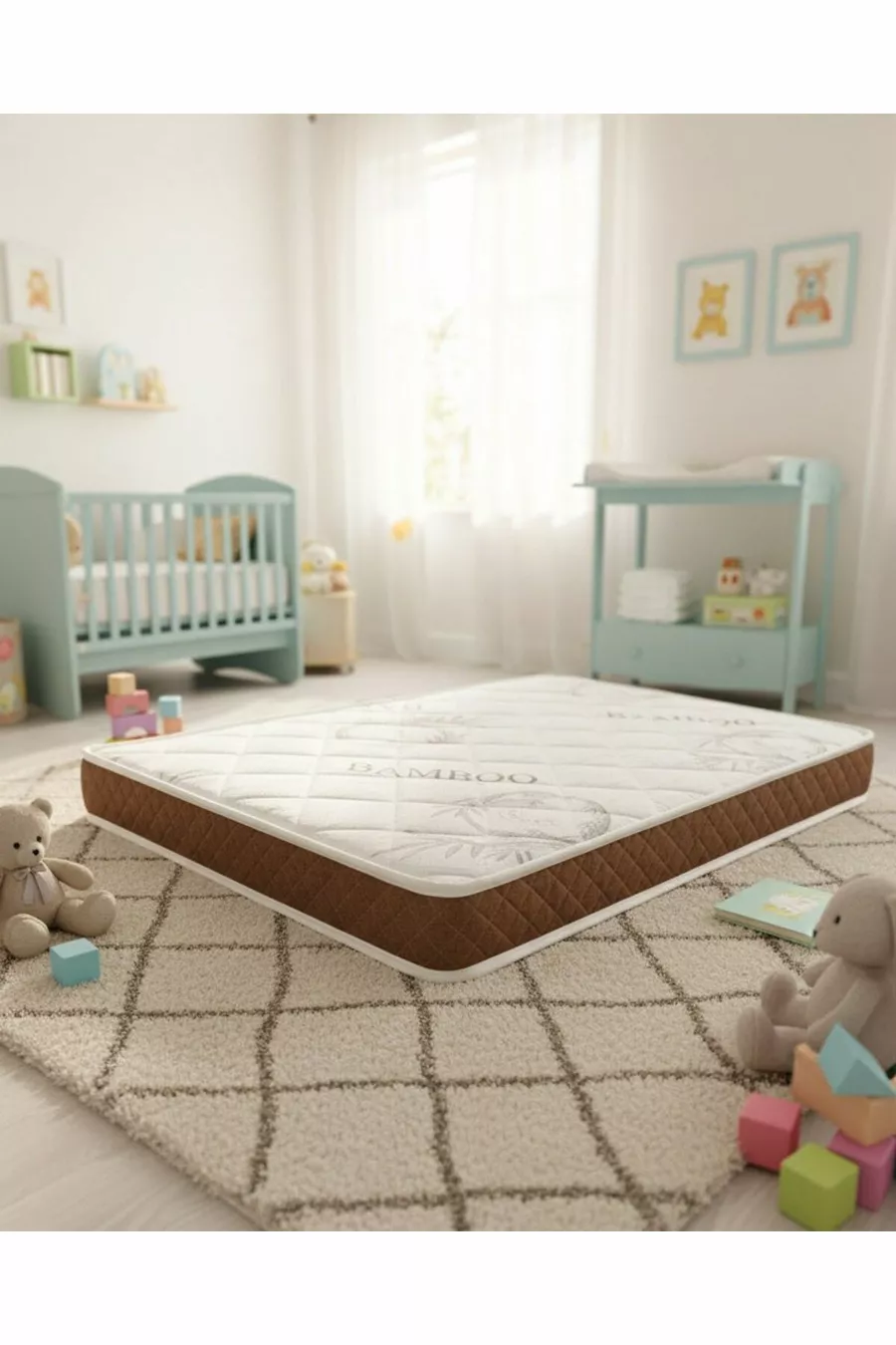 Matelas Orthopédique Pour Bébé en Bambou