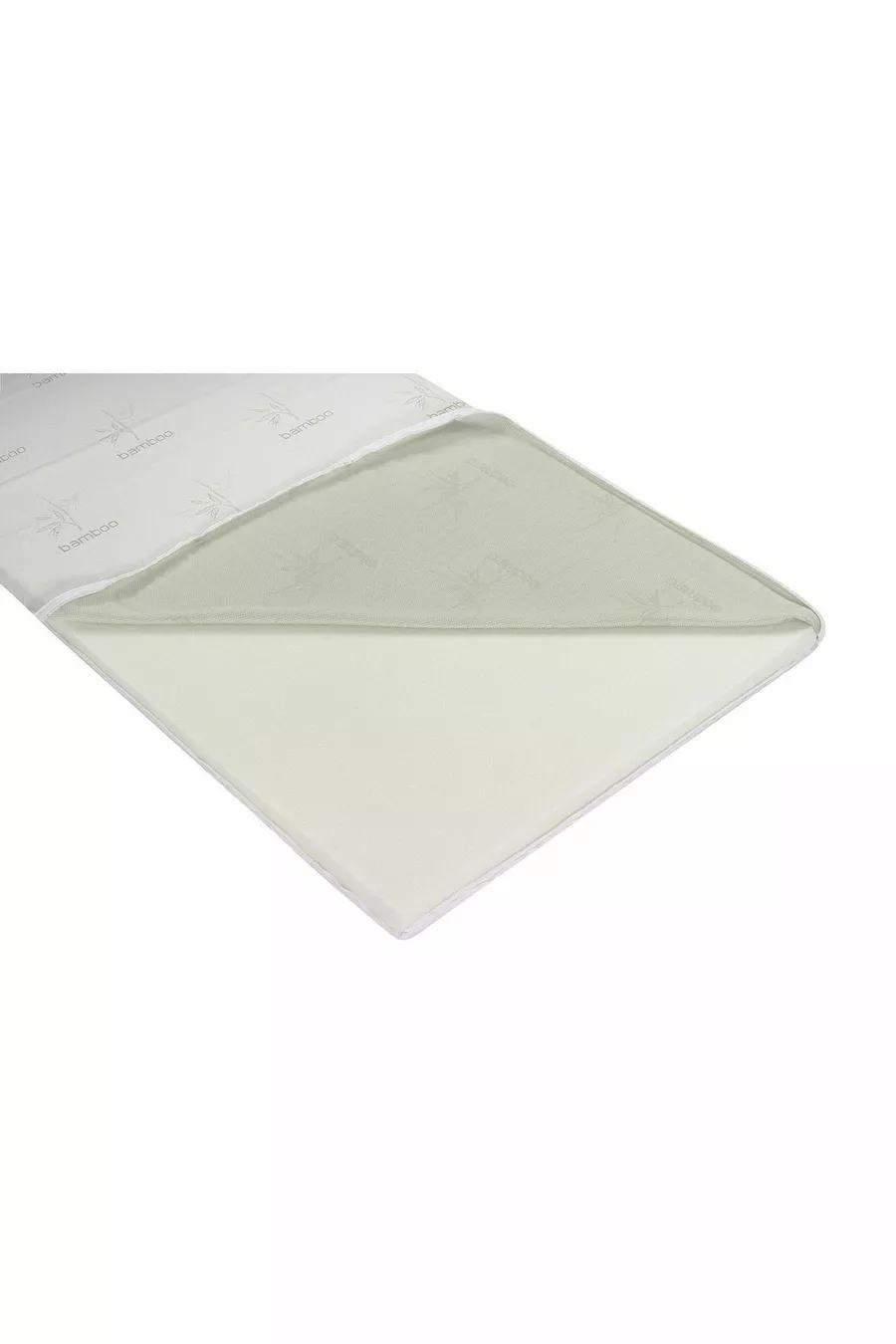 Matelas en viscoélastique avec housse lavable en bambou, sur-matelas, protège-matelas, coussin de sommeil