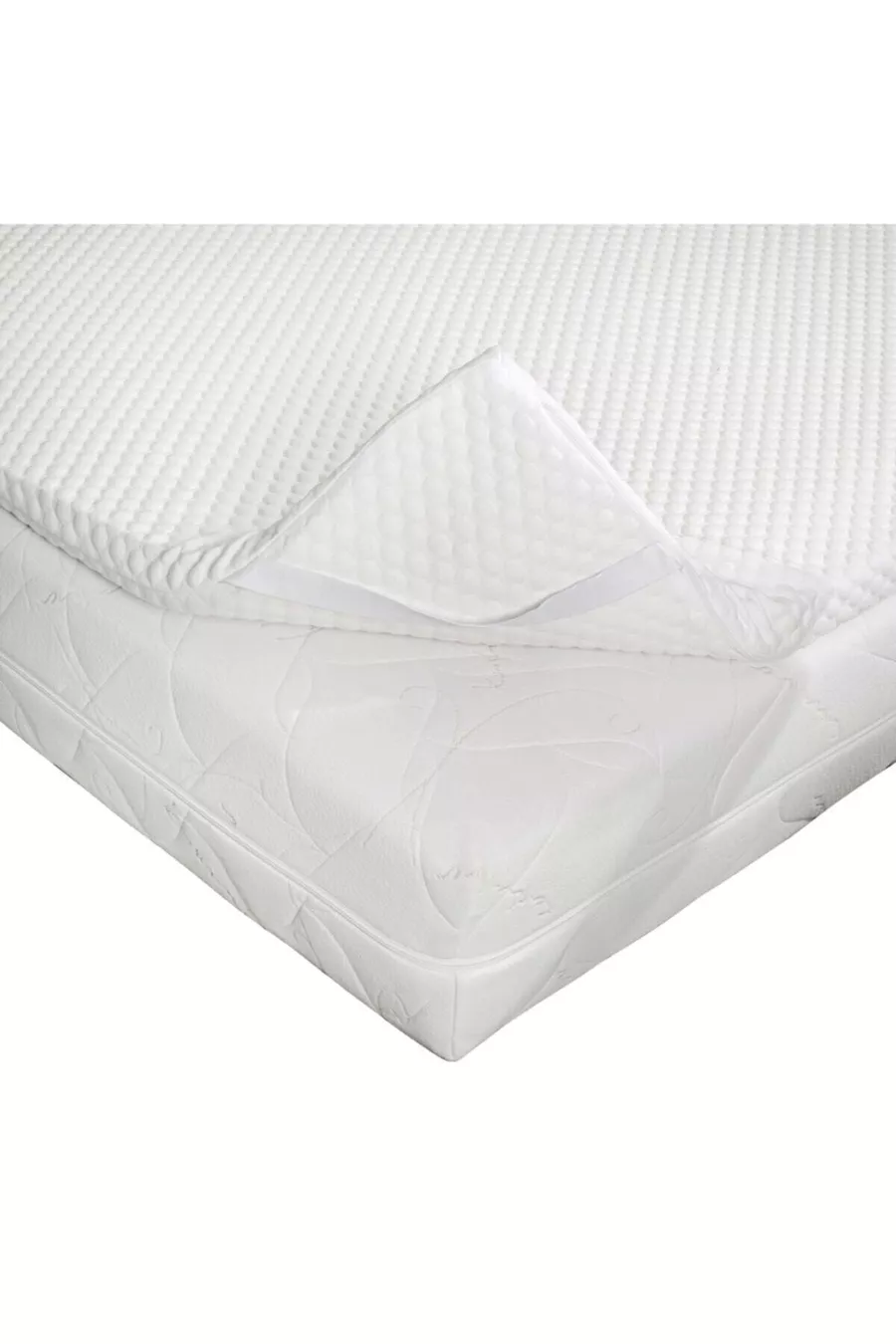 Matelas orthopédique à élastique pour une personne en tissu Aloe Vera