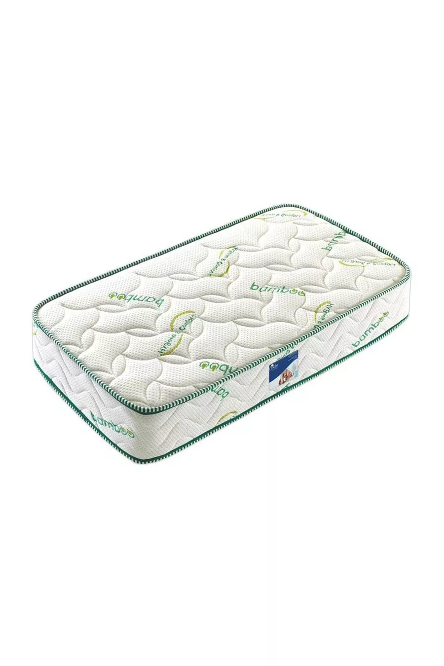 Matelas à ressorts orthopédiques en bambou Cm