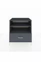 Commode Kronos avec 2 étagères et 1 tiroir Anthracite-Anthracite