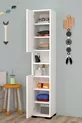 Armoire pour chambre d'adolescent Tokyo à 2 portes et 3 étagères