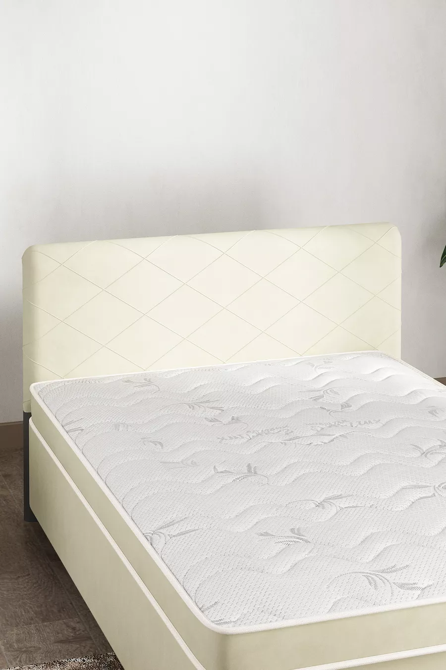 Housse de tête de lit, Housse de tête de lit Mimosa Crème