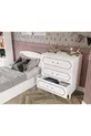 Ensemble chambre d'adolescent moderne Hayal blanc - 4 pièces et entièrement en MDF de première qualité